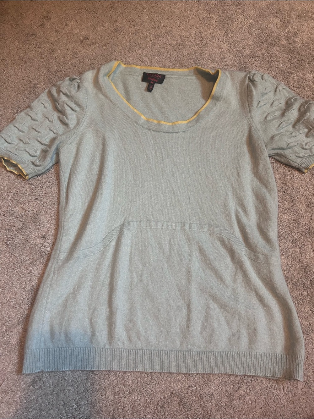 Teal/green ish shirt